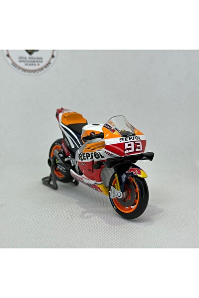 MotoGarage Honda RC213V Repsol No93 Marc Márquez 1:18 Diecast Maket Motor – M...