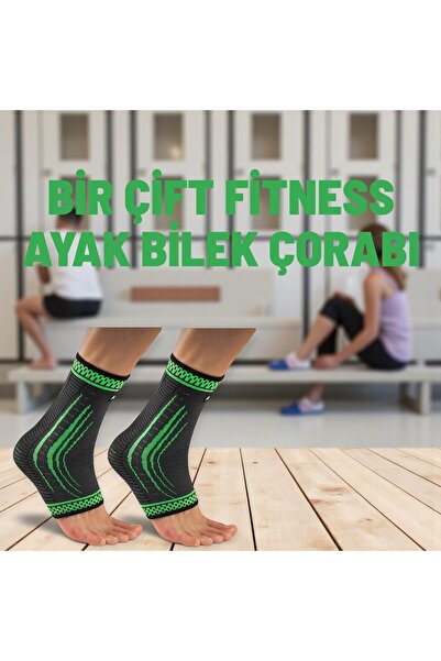 Gök Sports Fitness Spor Ayak Bilek Çorabı , Ortopedik Antrenman Ayak Bilekliğ...