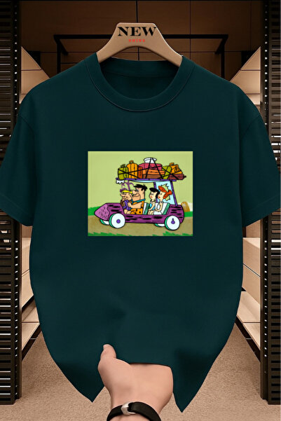 New Shine Μπλουζάκι Çakmaktaş Ailesi με τύπωμα Unisex oversized