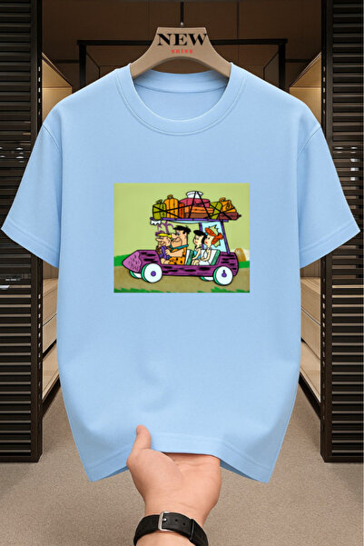 New Shine Μπλουζάκι Çakmaktaş Ailesi με τύπωμα Unisex oversized