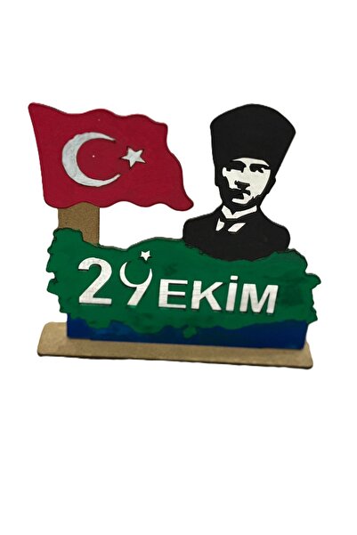 M&T WORKSHOP Ahşap Boyama 29 Ekim Atatürk Bayrak Boyama