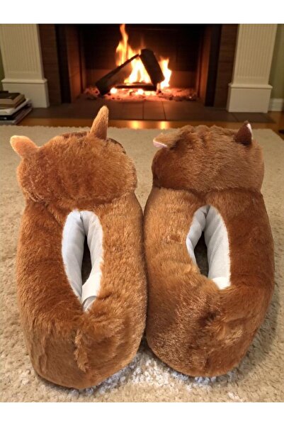 MARKABONİ Παιδικά μαλακά παπούτσια για το σπίτι με φιγούρες ζώων και γατών