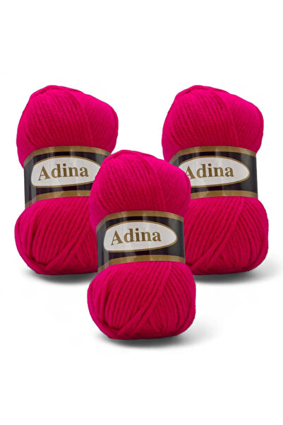 ADİNA Set 3 Fire de tricotat 3x75g