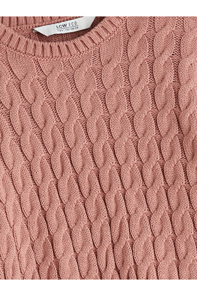 LC Waikiki Pulover pentru fete cu guler rotund