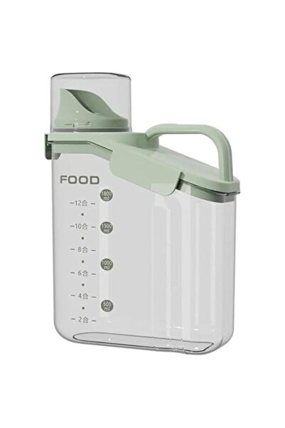 Generic Food Storage Container (2L) - Airtight & Durable, assorted color