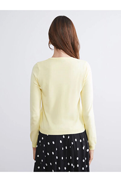 LC Waikiki سترة نسائية محبوكة برقبة دائرية