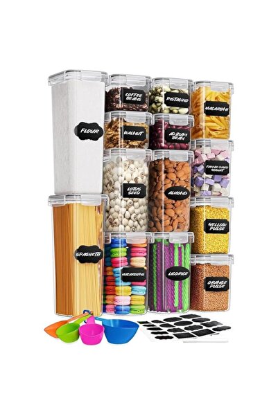 Generic 14-Piece Kitchen Storage Container Set Food Storage Containers with L...