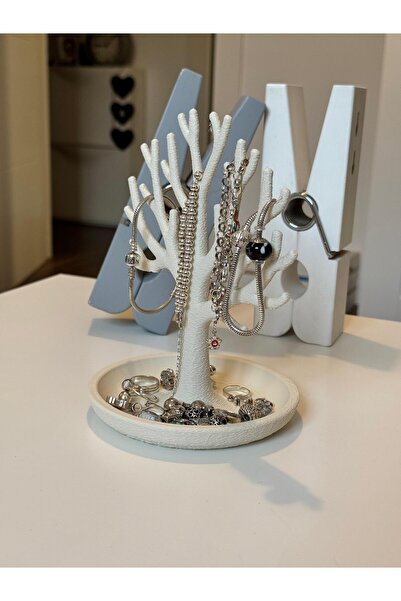 Atsutech Decorative Jewelry Stand |   Aesthetic Jewelry Rack |   Necklace, Earring, Ring Organizer