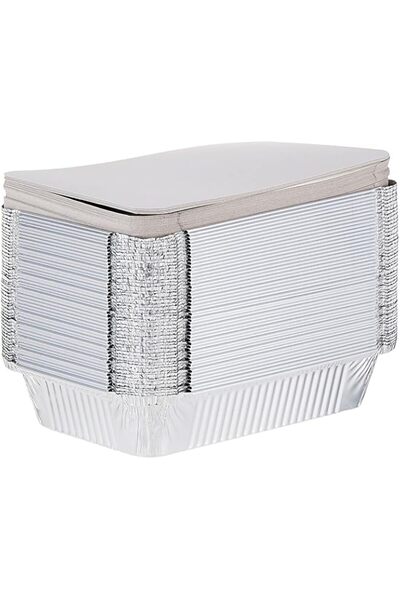 Generic Disposable Food Storage, Take away Aluminium Rectangle Food Container...