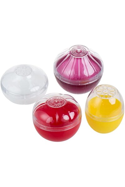 Generic 4 Pieces Silicone Fruit and Vegetable Shaped Savers, BPA Free Food Saver Storage Containers for Fri