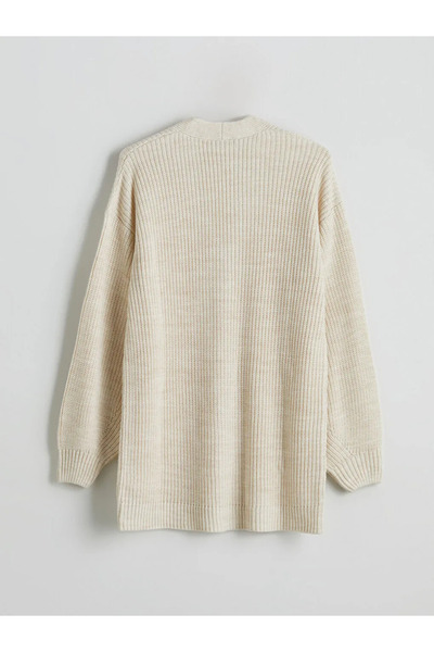 LC Waikiki V-Neck Women's Knitwear Cardigan