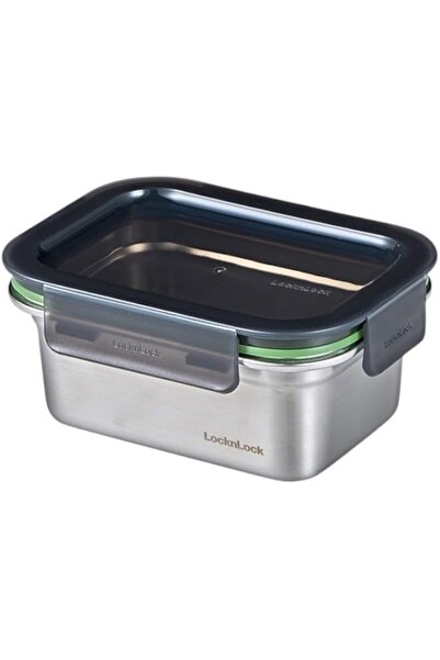 Generic Stainless Steel Stackable Food Container Rectangle 500ml – Four-Side ...
