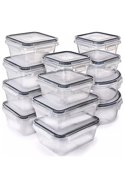 Generic ATLANTUS Airtight Meal Prep Container Set with Locking Lids, 12pcs Re-usable Plastic Food Storage C