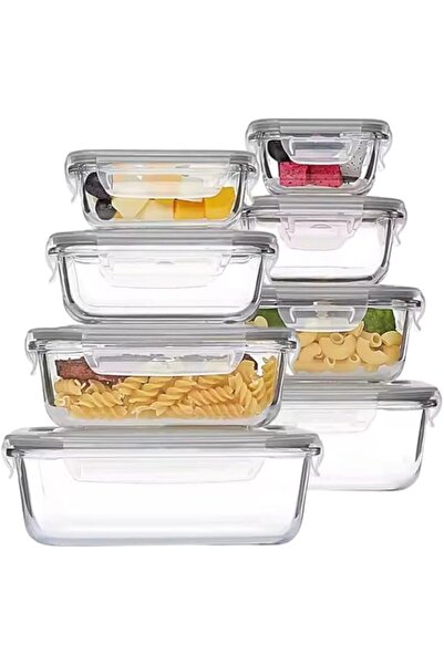 Generic Pack Glass Meal Prep Containers - Microwave & Freezer Safe Food Stora...