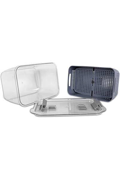 Generic Amplified with SHOPPING VIBES Ventilated Food Storage Box with Airtig...