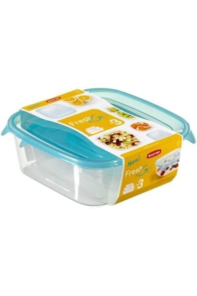 Generic Curver,Food Storage,Fresh&Go,Set of 4 Pieces,with cover,Sizes (0.25L+0.8L+1.7L+2.9L)