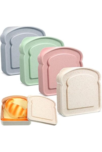 Generic Sandwich Containers, Portable Sandwich Box for Lunch Boxes, Reusable ...