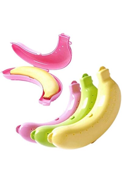 Generic ELECDON Banana Case, Plastic Banana Guard Protector Case Lunch Box Protector Container Holder Carri