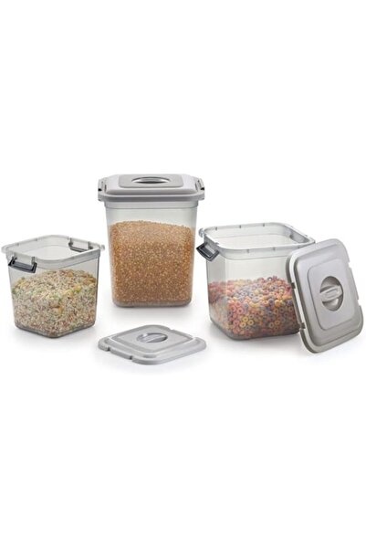 Generic Nakoda Food Container Everyday container kitchen storage container - Assorted color Set of 3 Pcs 5L