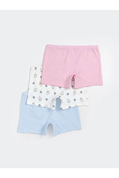 LC Waikiki Boxer για κορίτσια με στάμπα 3 τεμαχίων