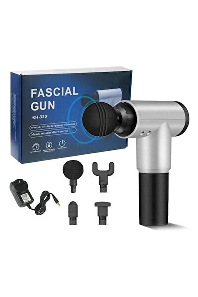 OEM Aparat de masaj cu 4 capete, pistol de masaj fascial, 6 niveluri de viteză