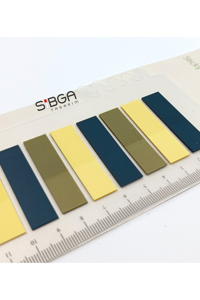 sibga tasarım Transparent Colored Postit Post-it Post It.Bookmark Bookmark Postit Sticker Note Paper 200 Sheets
