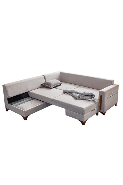 DİAVSE EV & YAŞAM Livya Köşe Koltuk Takımı Krem