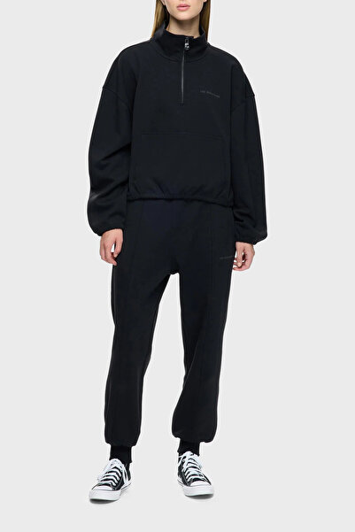 LES BENJAMINS Cotton Regular Fit Half Zip Mock Neck Sweat Sweat Lb25Fwclafusw