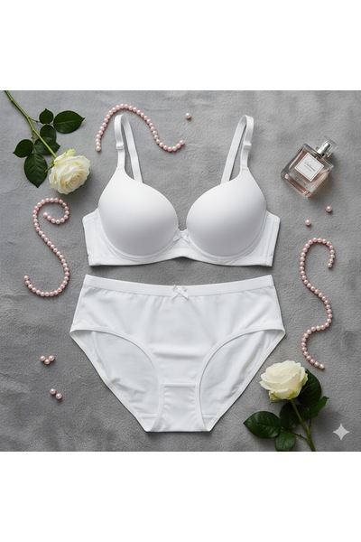 Rozea Giyim Bambu Sütyen Takım Desteksiz