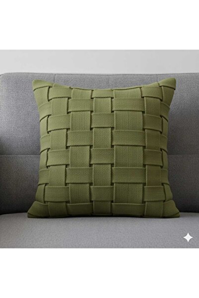 NGAHOME Wicker Model Sofa Shawl and Throw Pillow Set