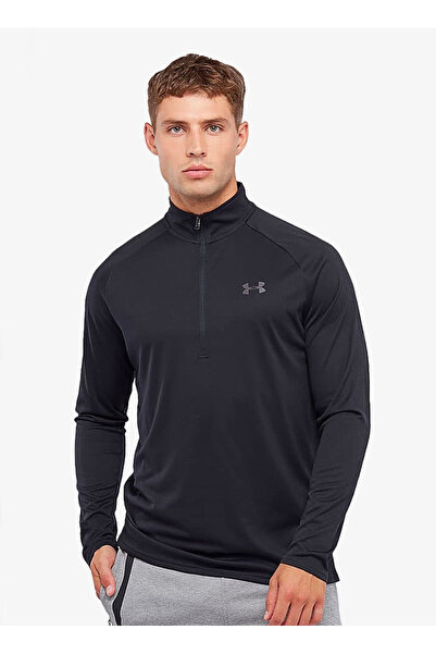 Under Armour 1328495-001 Ua Tech 2.0 1/2 Zip Crew Neck Regular Fit Black Men'...