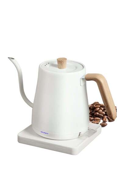 Arabest Gooseneck Electric Kettle, 0.8L Fast Boiling Hot Water Kettle, Stainless Steel Electric Tea Kettle