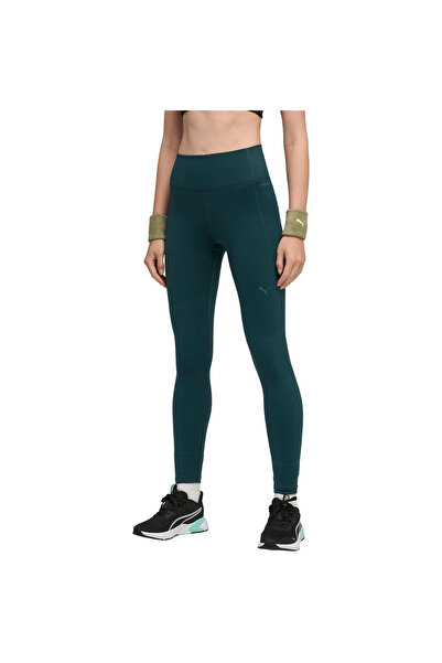Puma Colanți D Cloudspun Tight - Hw Fl, Albaștri, Unisex