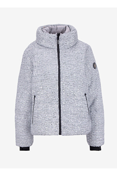 Discovery Expedition D5WL-MNT3677 Gümüş Düz Kadın Mont