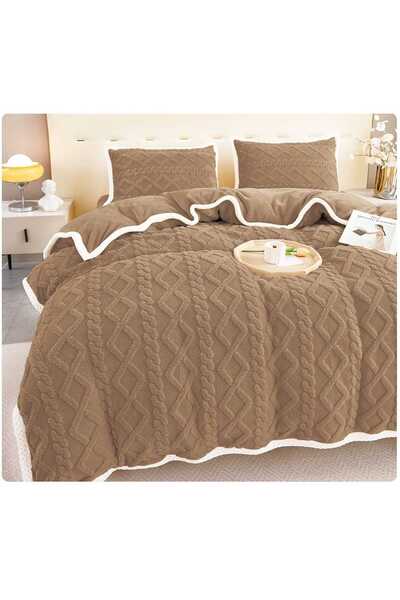 Caiva Lenjerie de pat tricotata LTC03