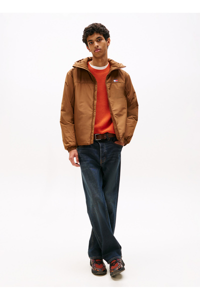 Tommy Jeans Kahve Erkek Mont DM0DM22065GVP TJM PADDED POLY JACKE