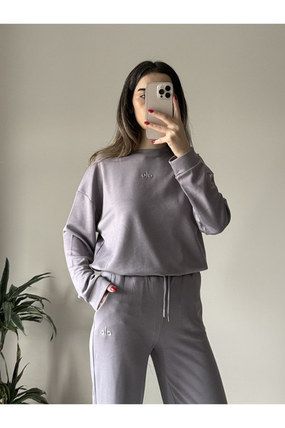 Noe Collection Basic Bisiklet Yaka Eşofman Takımı