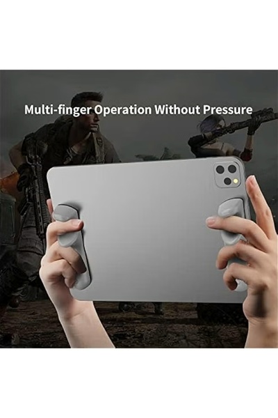 Generic Tablet Hand Rest: Anti-slip Silicone Grip, Gaming (Fortnite, CoD, PUBG) - Fits All Tablets