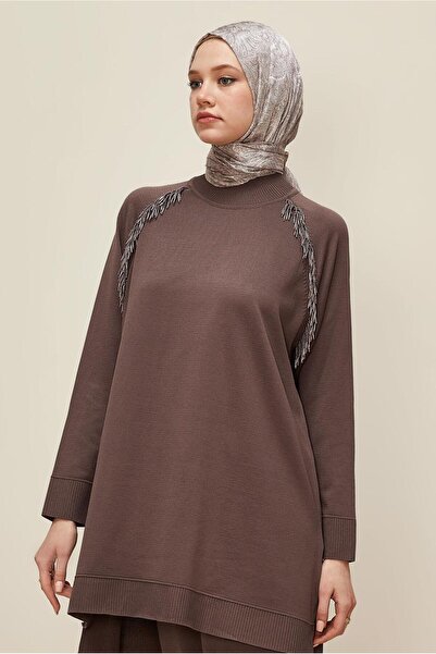 Alvina Tricot Suit with Beaded Detail Pants 45873