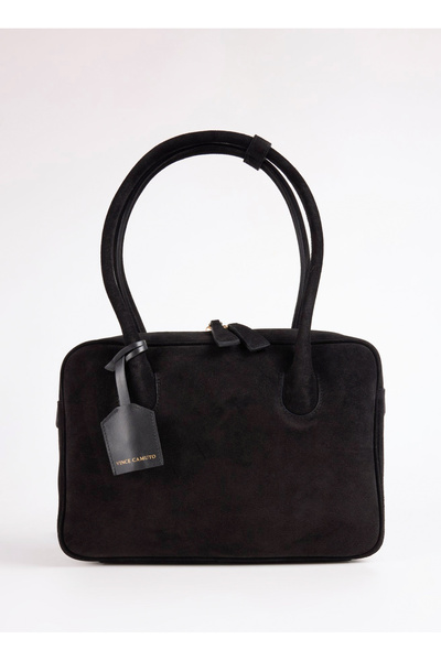 Vince Camuto Deri Siyah Kadın Omuz Çantası NOVA-HEBRON