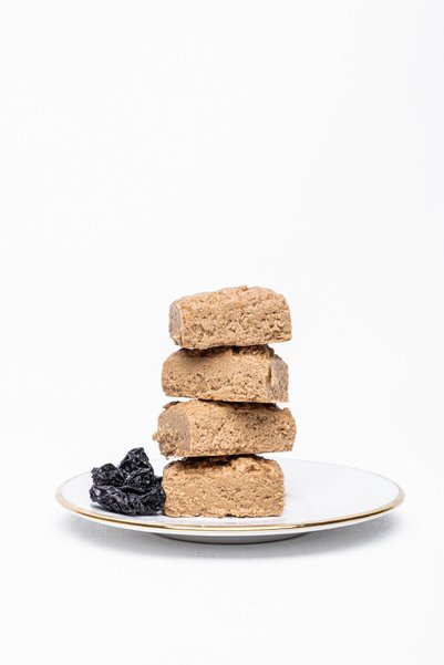 Paşa Dairesi Tahini Halva with Molasses - Traditional Molasses Spoon Halva 250 Gr