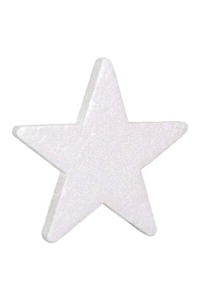 SHOPIENS Stea decorativă 3D din spumă albă 17 cm