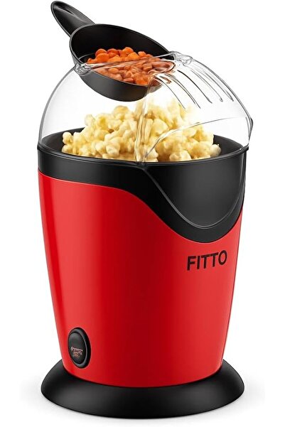 fitto Hot Air Popcorn Maker – Oil-Free, Fast & Easy Popcorn Machine for Healthy Snacks