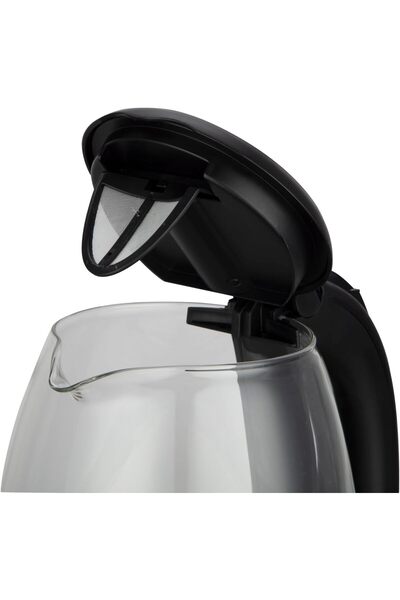 Koolen Decorative Glass Electric Kettle 2200W 1.7L - Black