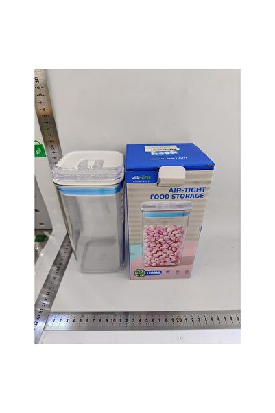 Flippy Food Storage Container 1.2L Transparent (10x10x20.5 cm)