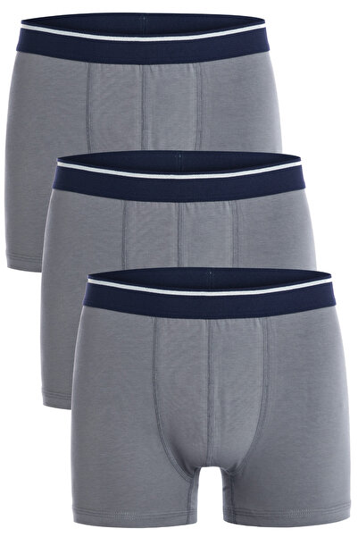 TOLIN Men's 3-Piece Cotton Lycra Colorful Boxer Set 4147