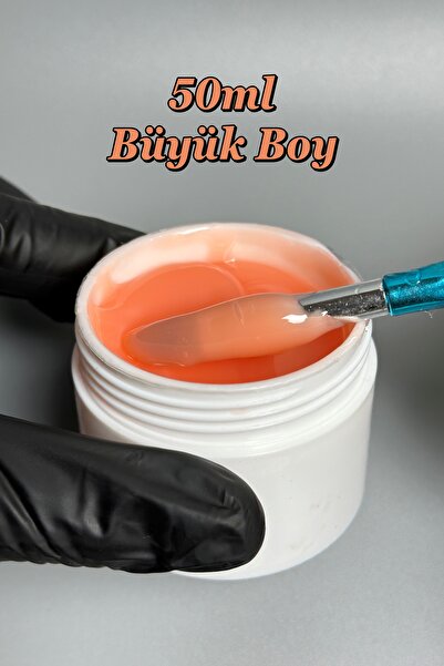 Easy Beauty 50ml Protez Tırnak Jeli Builder Gel - Mükemmel French ve Açık Ren...