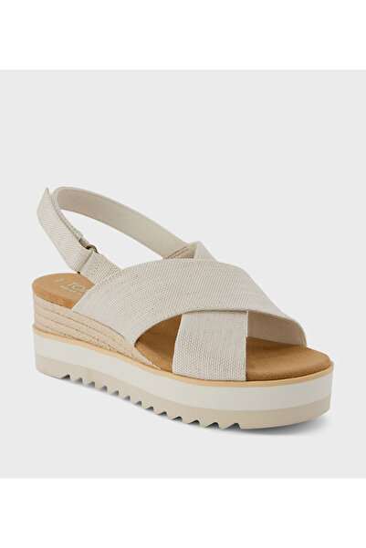 Toms FOOTWEAR WOMEN'S BEIGE SANDALS