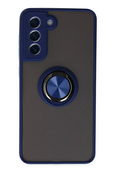 NewFace غطاء سيليكون لهاتف سامسونج جالاكسي S21 FE من NRTMSA مع حلقة مونتريال ...