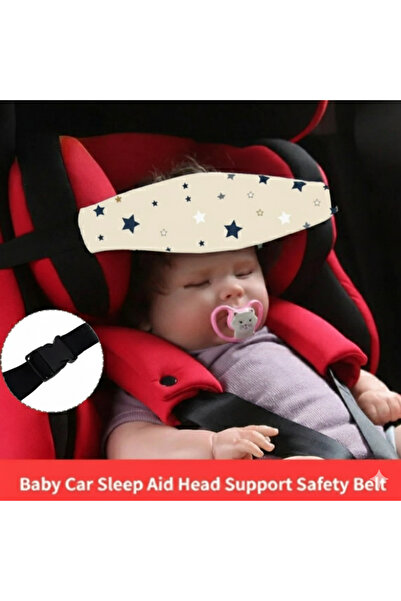 Ferdys Baby Stroller Head Support, Baby & Child Travel Cream Head Support, Baby Car Seat Head Protector